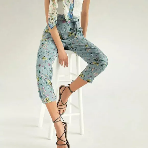 Victoria Floral Cargo Pants - Picture 6 of 9